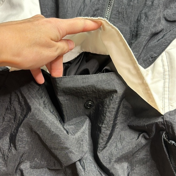 Vintage Nike Center Swoosh Half Zip Black Jacket Size XL - Picture 12 of 14